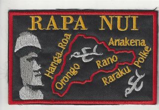 Rapa Nui Easter Island Chile Souvenir Patch