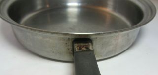 Saladmaster 18 - 8 Tri - Clad Stainless Steel 11 Inch Skillet Frying Pan,  Vapor Lid 5