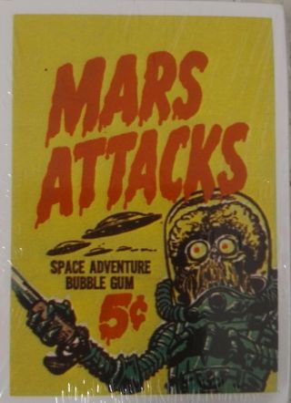 Mars Attacks 1984 Reprint Card Set Combo $ave