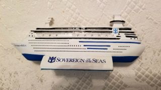 Royal Caribbean Cruise Lines " Sovereign Of The Seas " Cruise Ship Model