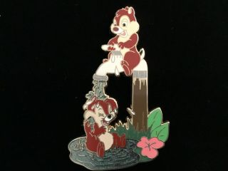 Disneyshopping.  Com Fun With Chip & Dale - Under Water Spigot Pin Le 100