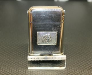 Vintage " Thorens Lucky " Petrol Lighter - Made In Switzerland - 1935