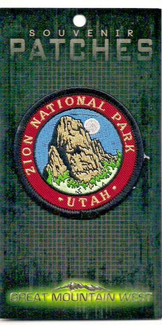 Zion National Park Souvenir Patch