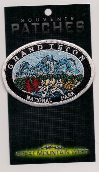 Grand Teton National Park Souvenir Wyoming Patch