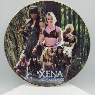 Xena Warrior Princess " Two Women,  One Journey " Collectors 8 " Plate 177 Of 500 - A
