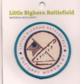 Little Bighorn Battlefield National Monument Souvenir Montana Patch