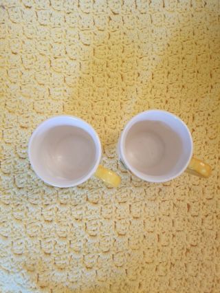 Set of two Vintage Merry Mushroom Coffee Cups,  Sears and Roebuck Co.  1976 2