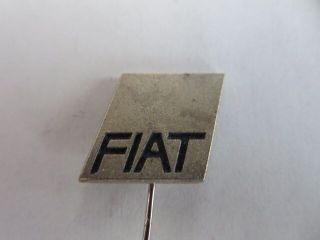 Vintage Fiat Car Logo Stick Pin Badge Emblem