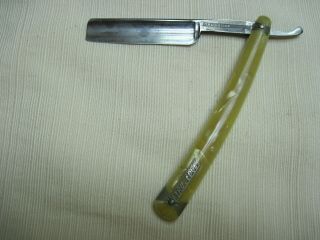 Antique Tru - Edge Cutlery Co.  Straight Razor Brookland N.  Y.  (made In Germany)