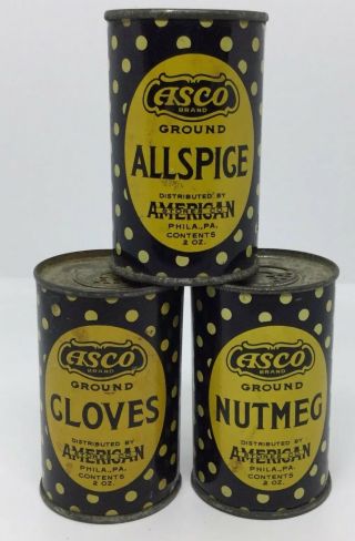 Asco - 3 Piece Spice Tins - With The Spice (i321)