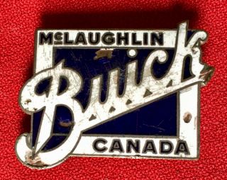 1928 Mclaughlin Buick Canada Automobile Radiator Badge Emblem