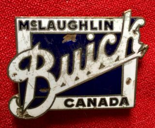 1928 McLaughlin Buick Canada automobile radiator badge emblem 5
