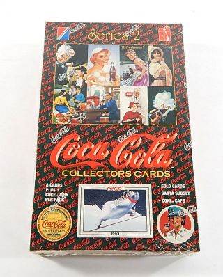1994 Collect - A - Card Coca - Cola Series 2 Trading Card (36 Packs/box)