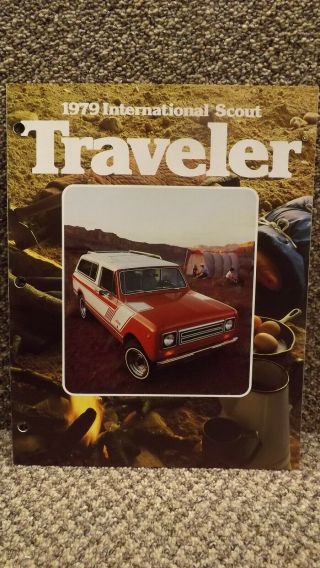 Vtg 1979 International Harvester Scout Traveler Sales Brochure