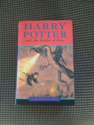 Harry Potter And The Goblet Of Fire First Edition
