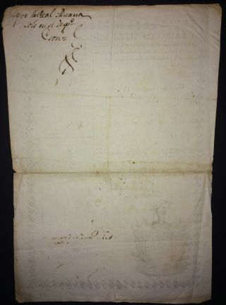 1827 Antilles Colonial Spain Passport Document Cuba to Jamaica on English Ship 4