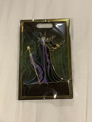 Disney D23 Expo 2019 Wdi Mog Villains & Sidekicks Maleficent Diablo Pin Le 300