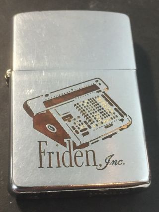 1965 Zippo Lighter Friden Inc.  Calculators - Graphics