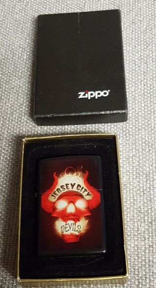 Zippo Lighter Jersey City Devils