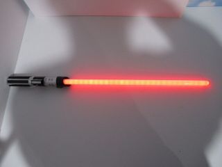 Star Wars Red Lightsaber 2010 Hasbro Ultimate Fx Darth Vader C - 2945a 32720