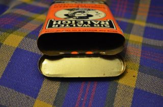 Vintage Tobacco Tins - Round Red UNION LEADER & Pocket SIR WALTER RALEIGH 4