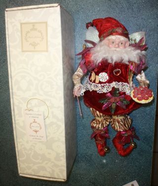 Mark Roberts Christmas " Raspberry Tart " Fairy Med 51 - 62446 With Box
