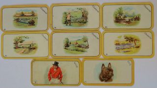 Cigarette Cards Carreras Black Cat Series Greyhound Racing Game 1926 Exc Cond 84