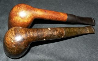 Storm King & College  Two x Vintage Estate Tobacco Pipes. 2