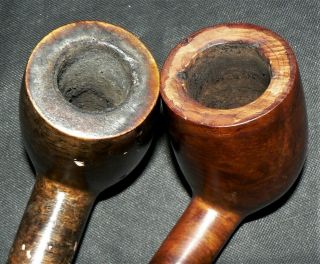 Storm King & College  Two x Vintage Estate Tobacco Pipes. 3