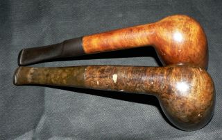 Storm King & College  Two x Vintage Estate Tobacco Pipes. 4