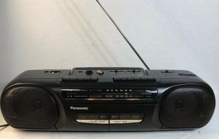 Vintage Panasonic Rx - Ft530a Am/fm Stereo Radio Dual Cassette Recorder Line