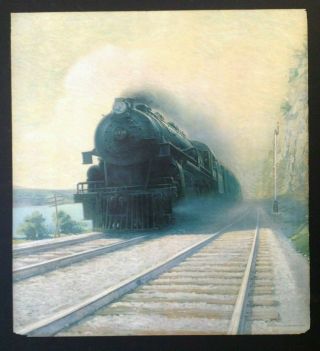 Missouri Pacific Railroad Sunshine Special Print Poster Frame Nameplate 2