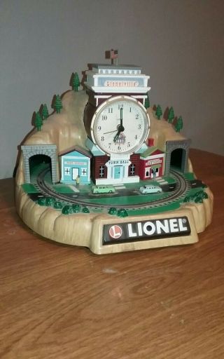 Lionel Train 100th Anniversary Animated/talking Alarm Clock