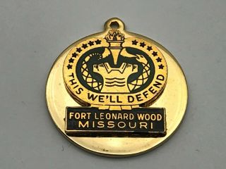 U.  S.  Army Fort Leonard Wood Missouri This We 