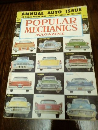 February 1957 Popular Mechanics Annual Auto Issue,  Domestic