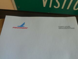 Piedmont Airlines Paper / Stationary
