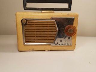 Vintage Motorola 1950s Portable Radio Or Restoration
