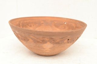 Art Pottery Bowl planter dish Pacific Northwest Coast Art tribal pot 8