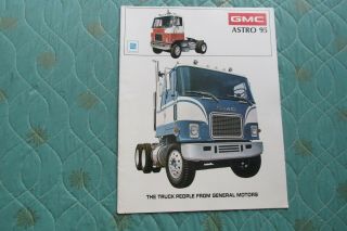 Auc470 1973 Gmc Steel Astro 95 Truck Sales Brochure