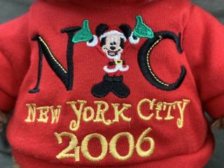 RARE 2006 NYC Pre Duffy Disney Store Bear Hidden Mickey 4