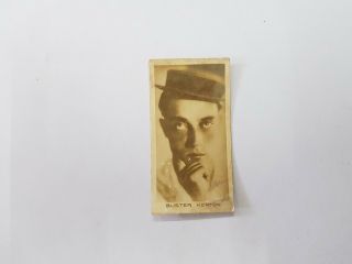 1926 No.  4 Buster Keaton Cinema Stars Camera Photo Abdulla Tobacco Card France