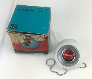 Space Age Retro Vintage 70s Stellasonic Am Transistor Radio & Box Panapet Minty