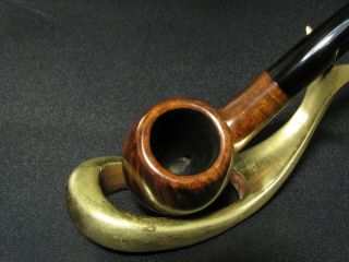 COMOY ' S made H.  T.  L.  Hiland Fine Grain 184 English bent pipe from 1950 - 70s 5