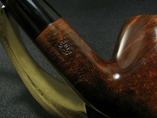 COMOY ' S made H.  T.  L.  Hiland Fine Grain 184 English bent pipe from 1950 - 70s 7