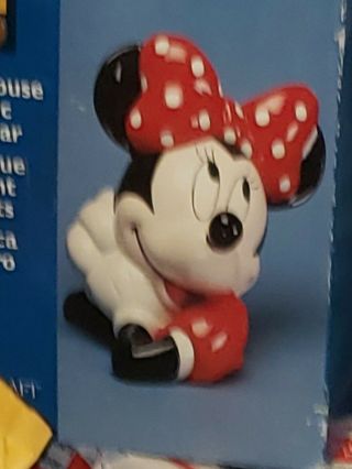 Disney Minnie Mouse Treasure Craft Collectible Cookie Jar N Box