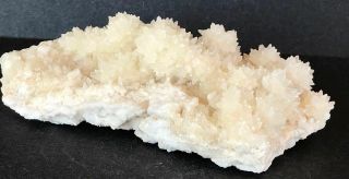 Calcite On Quartz Pseudomorph Anhydrite Epimorph - Colorado Crystal - Metaphysical