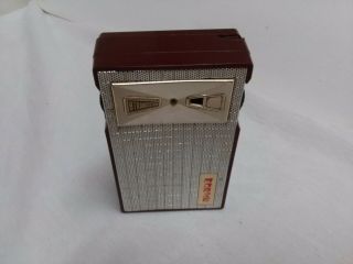 Vintage 1960s Morse 8 Transistor Radio Model 112 Made In Japan