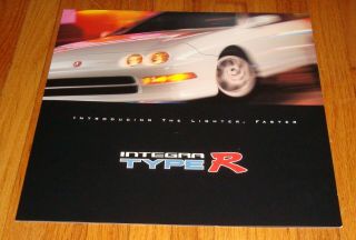 1997 Acura Integra Type - R Deluxe Sales Brochure