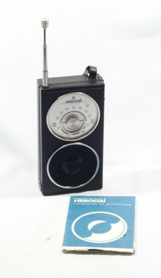 Nevsky Russian Pocket Radio Receiver Ussr Mw Sw Am Nevski Nevskii (pre 401