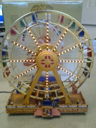 Gold Label World ' s fair Animated Musical Grand Ferris Wheel GREAT 4